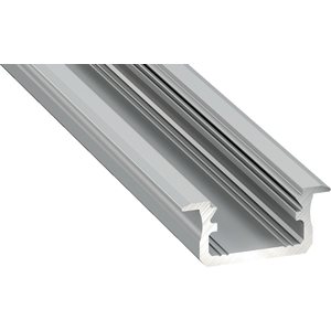 Lumines LED-asennusprofiili UPPO B 21.3x9.3x2020mm anodisoitu alumiini