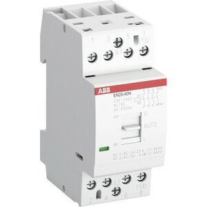 ABB Finland Äänetön moduulikontaktori 230VAC/DC 25A 4S OFF/AUTO/ON (Yö-Päivä kontaktori)