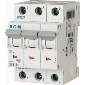 Eaton C16 3P 6kA PLS6-C16 GV