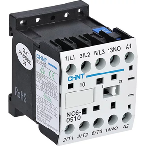 Chint NC-6 Minikontaktori, 9A, 230VAC, 50HZ, 3sulk/1A 247473
