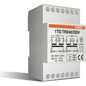Perry 1TD TR040/DDV 40VA Suojajännitemuuntaja
