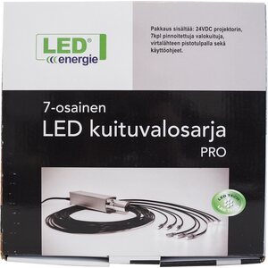 Led Energie Kuituvalosarja LED 12W, 3000K, 7-osainen