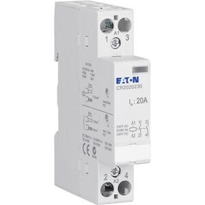 Eaton Moduulirele, 20 A, 12 V AC/DC, 2 sulkeutuvaa