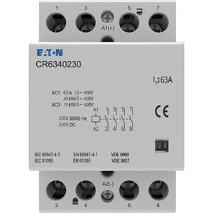 Eaton Äänetön moduulikontaktori 230V AC/DC 4NO 63A