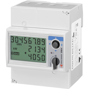 Carlo Gavazzi 3-vaihe Energiamittari (3 digitaalista tuloa, RS485 sarjaliikenneportti (MODBUS-RTU), suora mittaus)